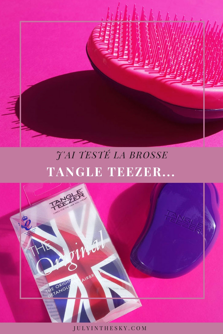 blog beauté test brosse tangle teezer avis