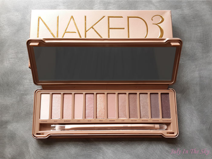 blog beauté haul feelunique naked 3 urban decay avis