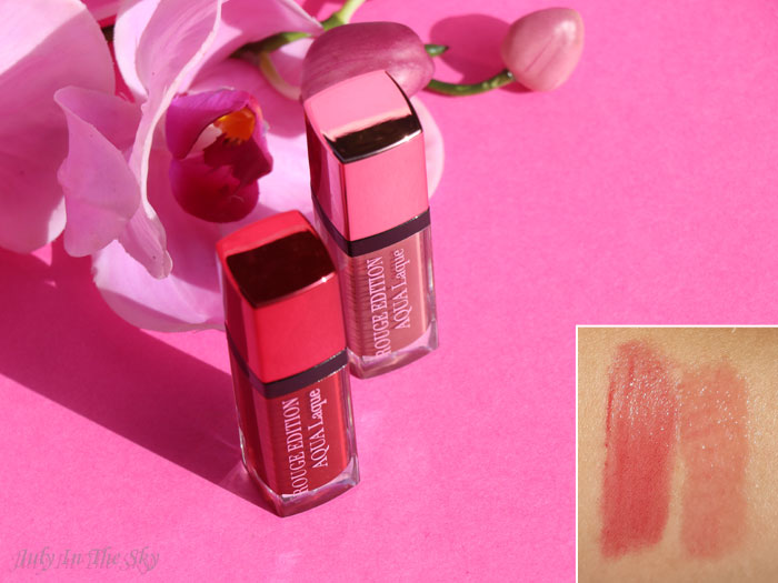 blog beauté haul bourjois rouge édition aqua laque avis