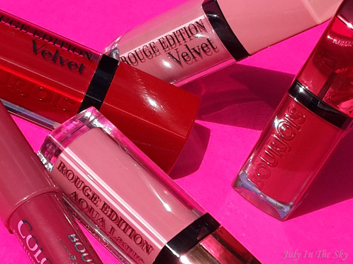 blog beauté haul bourjois rouge édition velvet aqua laque avis