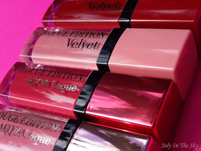 blog beauté haul bourjois rouge édition velvet aqua laque avis