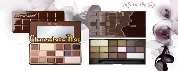 blog beauté Jeu de dupe : Chocolate Bar - Too Faced - I Heart Chocolate - Makeup Revolution