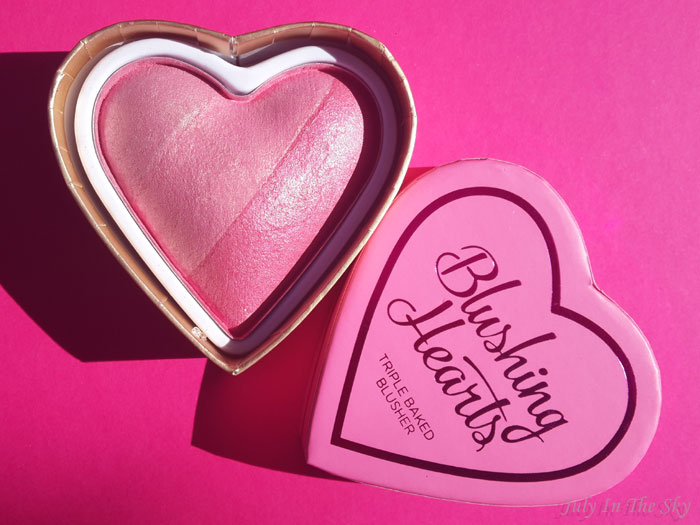 blog beauté haul makeup revolution blush blushing hearts dupe too faced avis