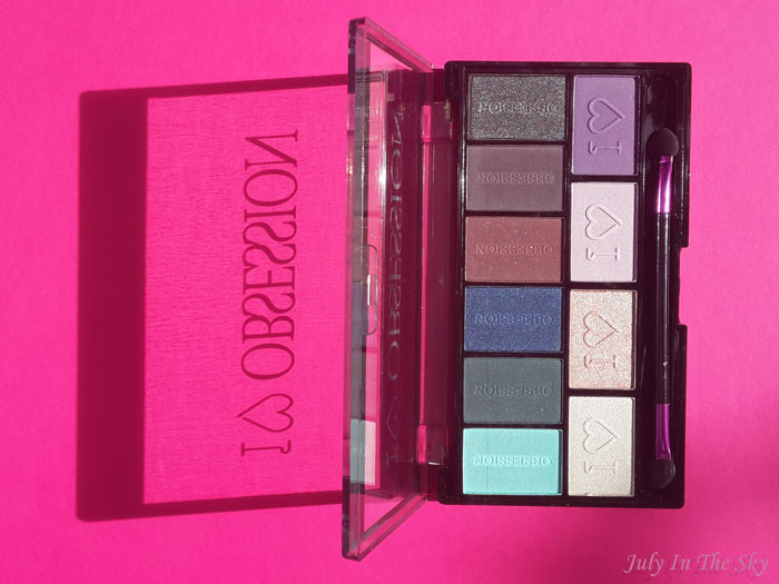 blog beauté haul makeup revolution palette obsession avis