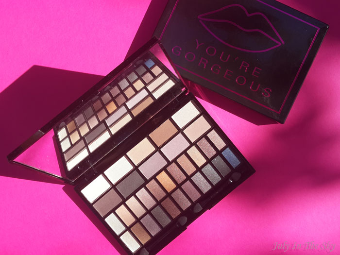 blog beauté haul makeup revolution palette you're gorgeous avis