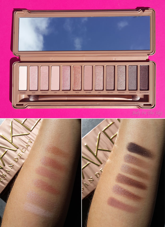 blog beauté test naked 3 urban decay avis swatch