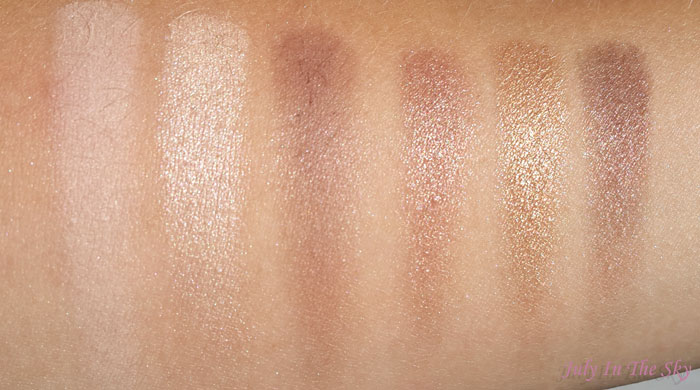 blog beauté haul makeup revolution palette I am naked avis swatch
