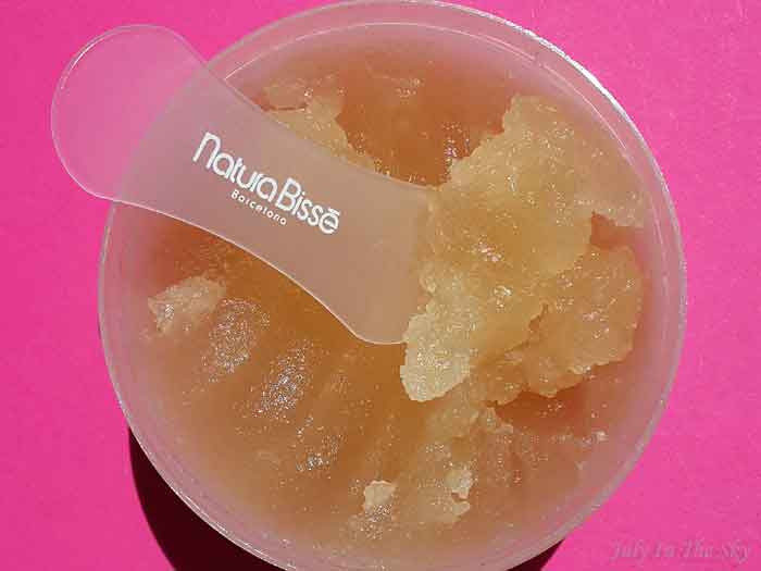 blog beauté avis test honey scrub gommage natura bissé