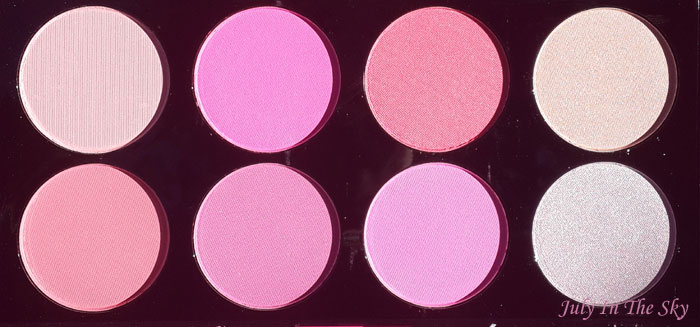 blog beauté haul makeup revolution palette blush all about pink avis