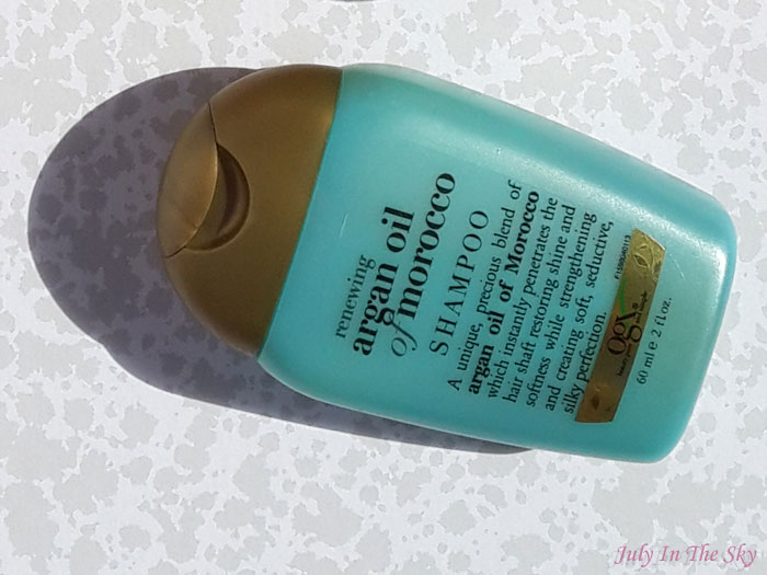 blog beauté organix shampooing conditionneur serum argan oil of morocco avis