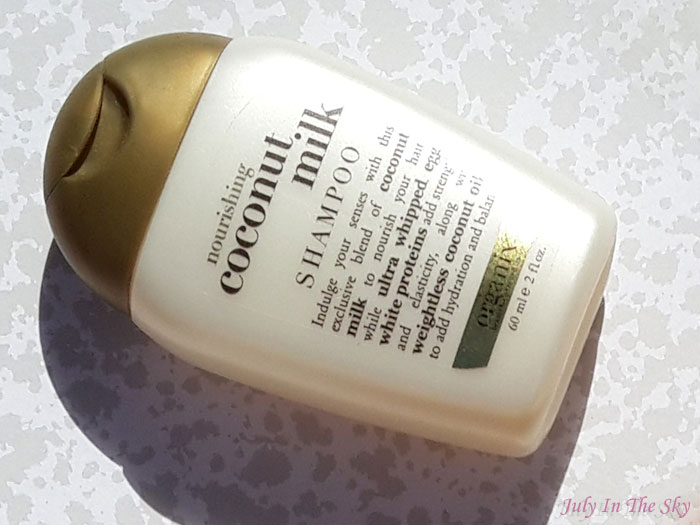 blog beauté organix shampooing conditionneur serum coconut milk avis