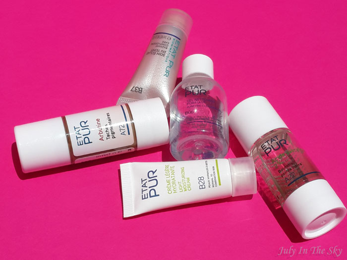 blog beauté routine actifs etat pur arbutine acide salicylique avis test