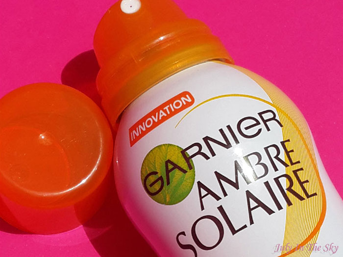 blog beauté avis brume toucher sec ambre solaire garnier