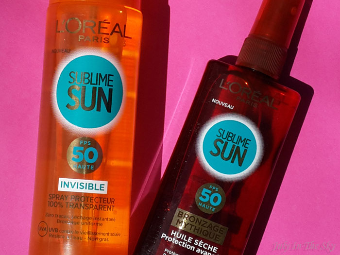 blog beauté avis test solaire sublime sun l'oreal huile seche bronzage mythique spray protecteur invisible