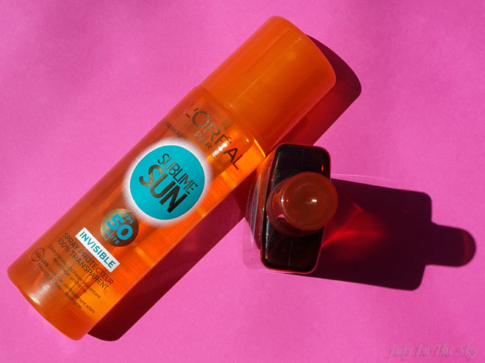 blog beauté avis test solaire sublime sun l'oreal spray protecteur invisible