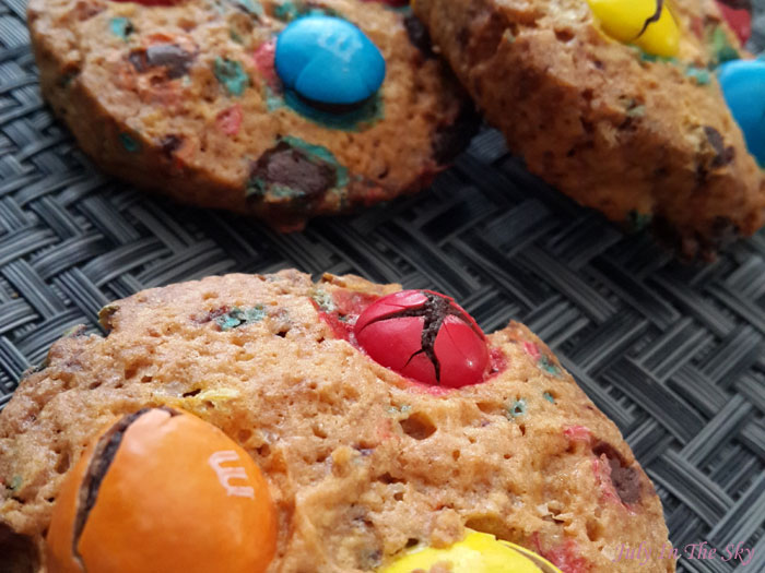 Food Porn : Cookies aux M&M’s, retour en enfance