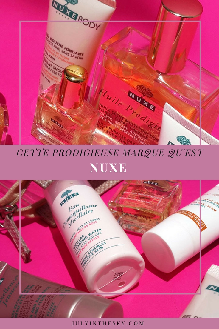 blog beauté avis test nuxe huile prodigieuse or gel douche fondant creme mains ongles reve de miel