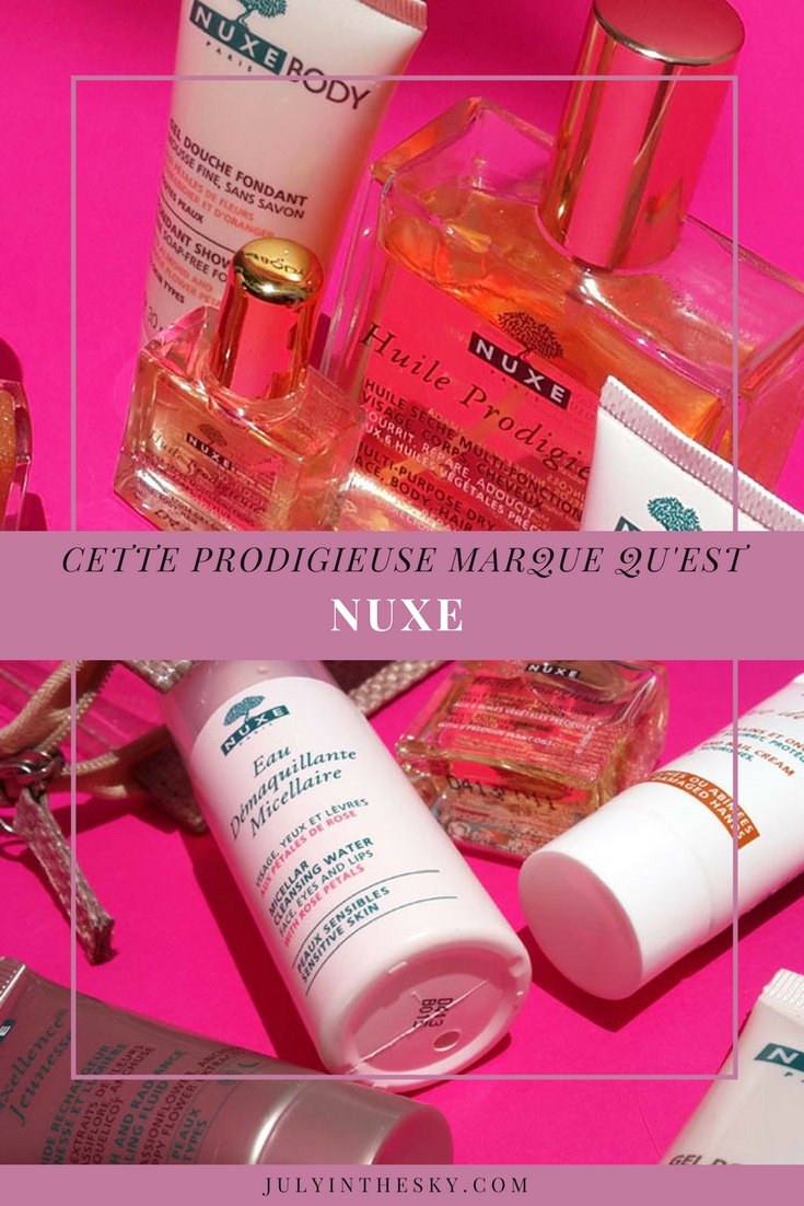 blog beauté avis test nuxe huile prodigieuse or gel douche fondant creme mains ongles reve de miel