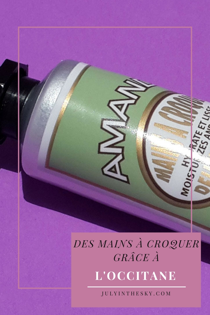 blog beauté avis l'occitane mains à croquer amande