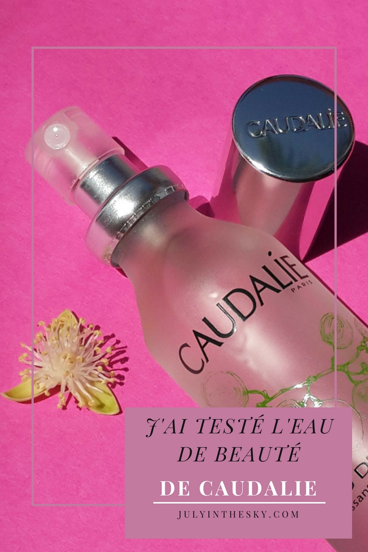 blog beauté avis caudalie eau de beauté