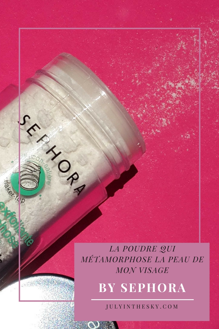 blog beauté avis poudre exfoliante métamorphose gommage sephora