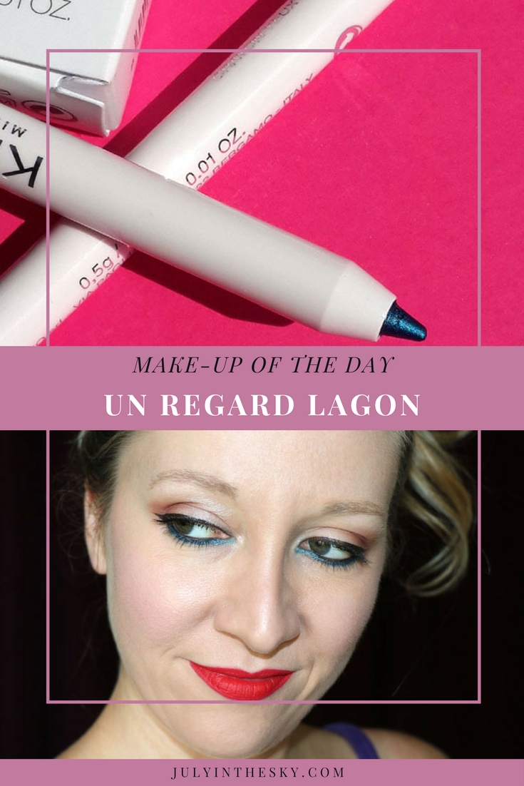 blog beauté make up of the day canicule lagon legèreté matité