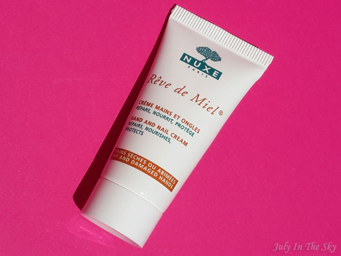 blog beauté avis test nuxe creme mains ongles reve de miel