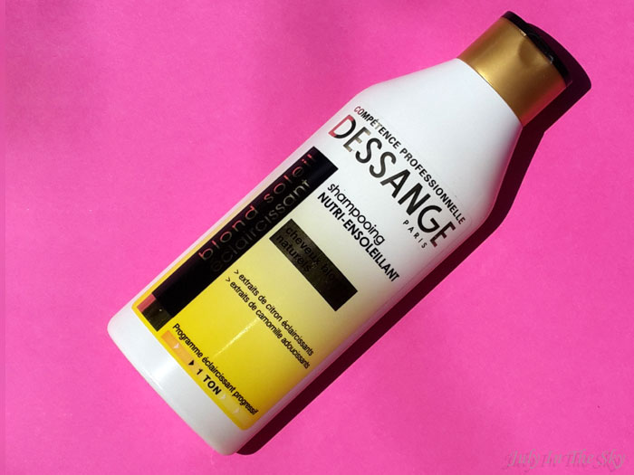 blog beauté blond dessange shampooing nutri ensoleillant test avis