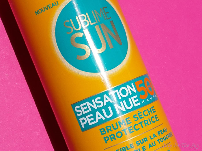 blog beauté avis test sublime sun brume sensation peau nue l'oréal