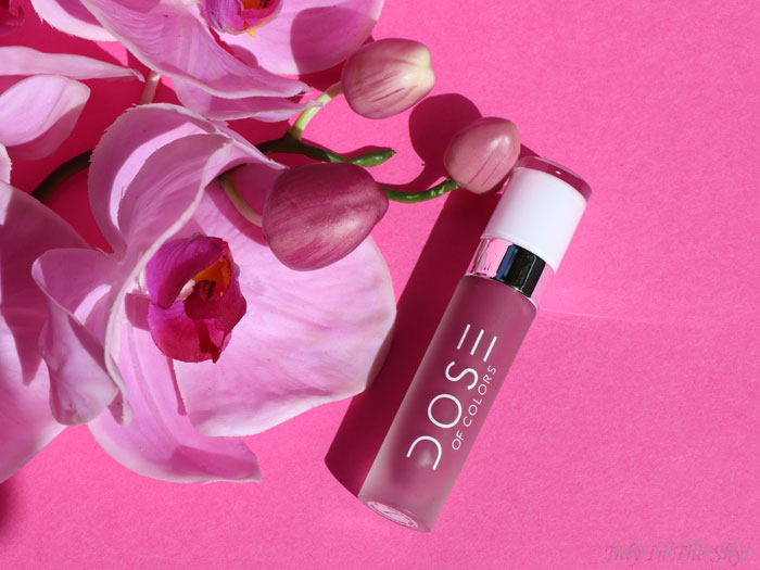 blog beauté matte lipstick dose of colors berry me swatch avis test