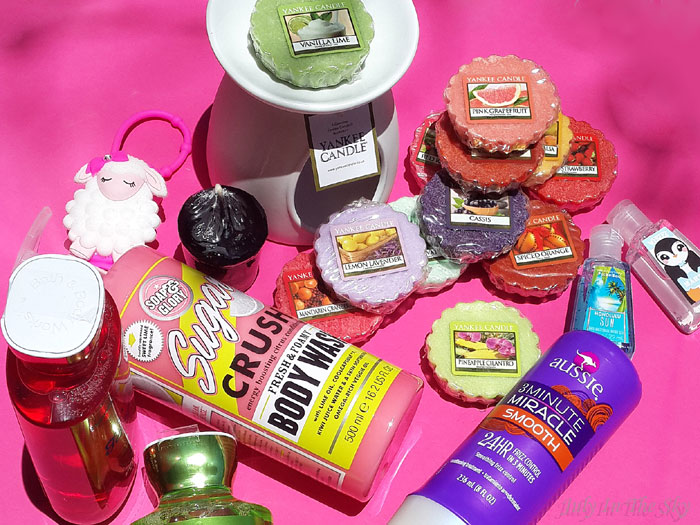 blog beauté avis test v-inc yankee candle soap and glory bath & body works aussie weebez