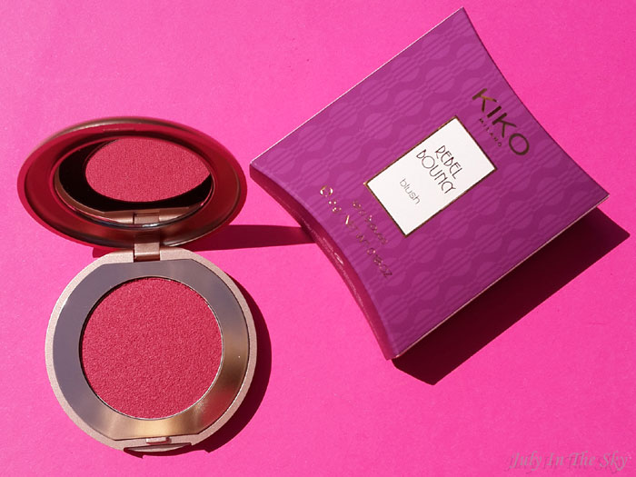 blog beauté kiko collection rebel romantic rebel bouncy blush avis test swatch