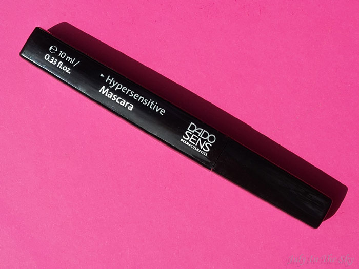 blog beauté avis test mascara hypersensitive black dado sens swatch