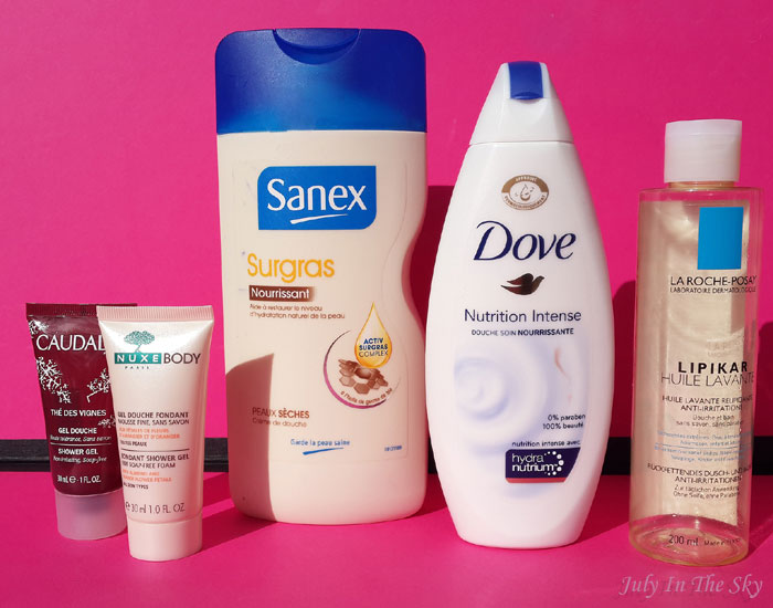 blog beauté produits terminés je rachète ou pas caudalie nuxe sanex dove la roche posay avis test