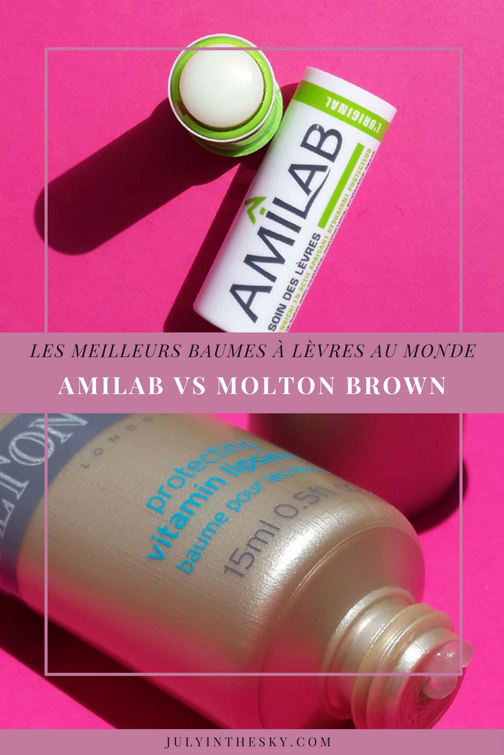 blog beaute baume à lèvres protecting vitamin molton brown amilab test avis swatch