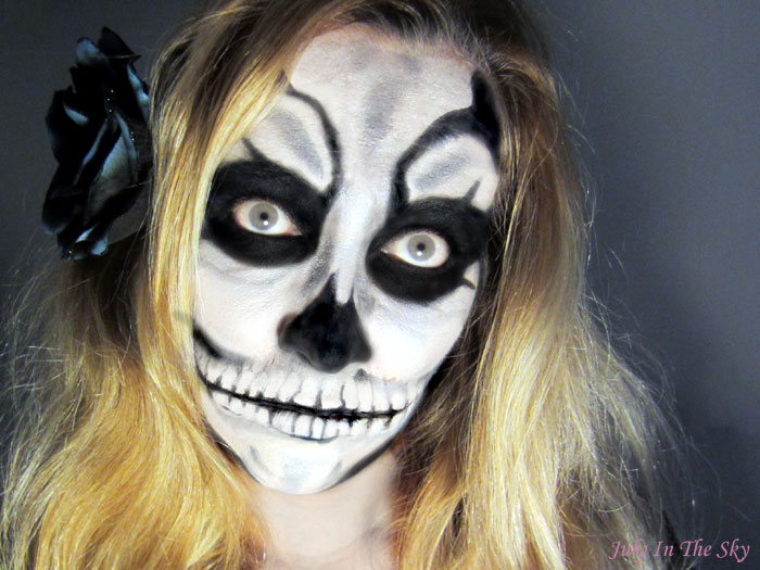 Undead Beauty Blogger : Make-up d'Halloween