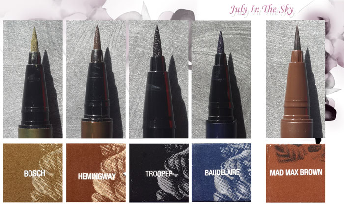 blog beauté kat von d avis test ink liner swatch tattoo liner