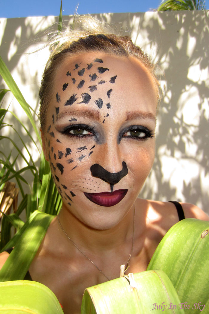 blog beauté make up tutoriel halloween fauve chat félin