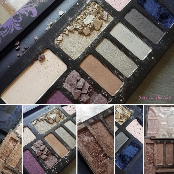 blog beauté naked smoky urban decay revue test avis comment reparer un fard brisé