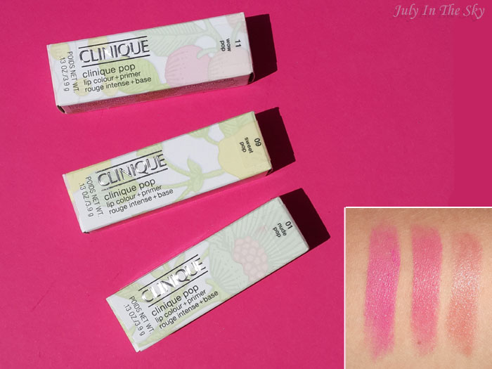 blog beauté rouges à lèvres clinique pop wow sweet nude test avis swatch