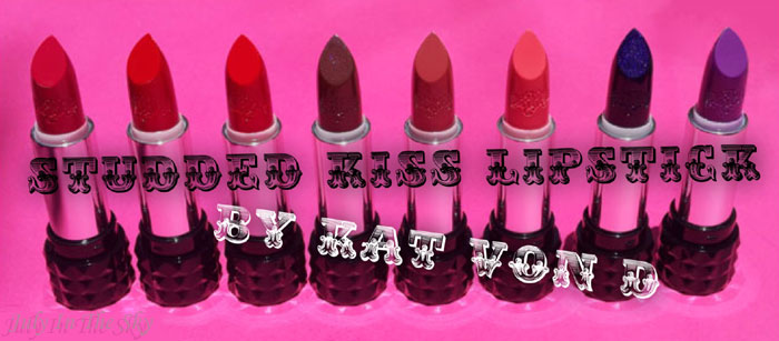 blog beauté studded kiss lipstick kat von d avis test swatch