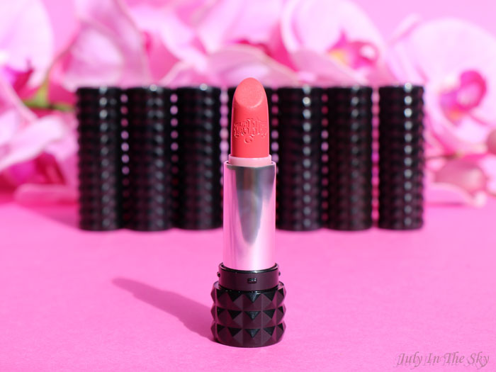 blog beauté studded kiss lipstick kat von d avis test swatch