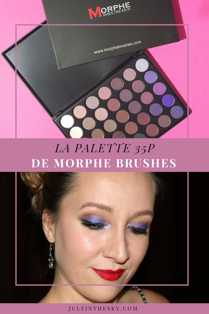blog beauté morphe brushes passion plum 35p palette avis test
