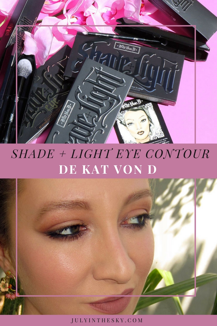 blog beauté kat von d palette shade + light eye contour avis test