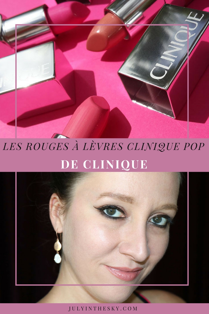 blog beauté rouges à lèvres clinique pop wow sweet nude test avis swatch