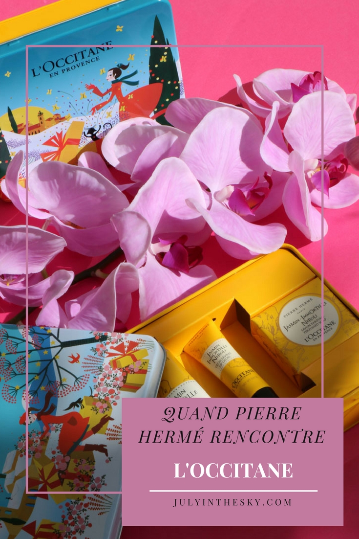 blog beauté coffret pierre hermé l'occitane avis test jasmin immortelle néroli pamplemousse rhubarbe