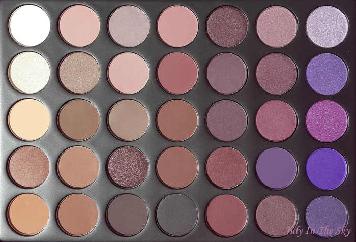 blog beauté morphe brushes passion plum 35p palette avis test