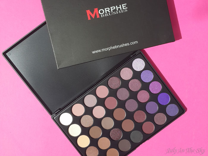 blog beauté morphe brushes passion plum 35p palette avis test