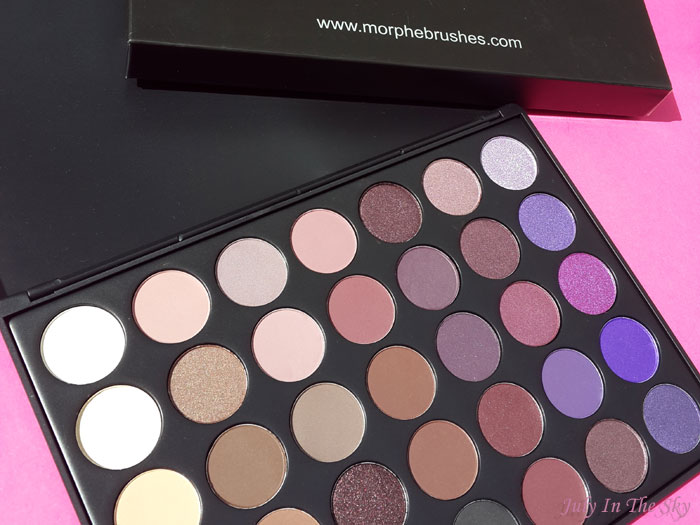 blog beauté morphe brushes passion plum 35p palette avis test