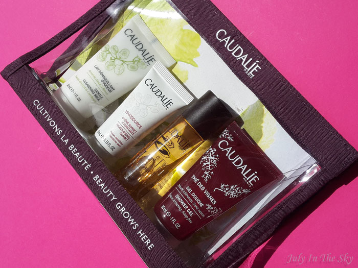 blog beauté trousse voyage caudalie avis test